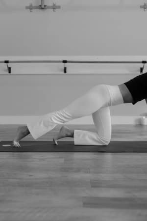 MYST 30A community member during Yoga practice